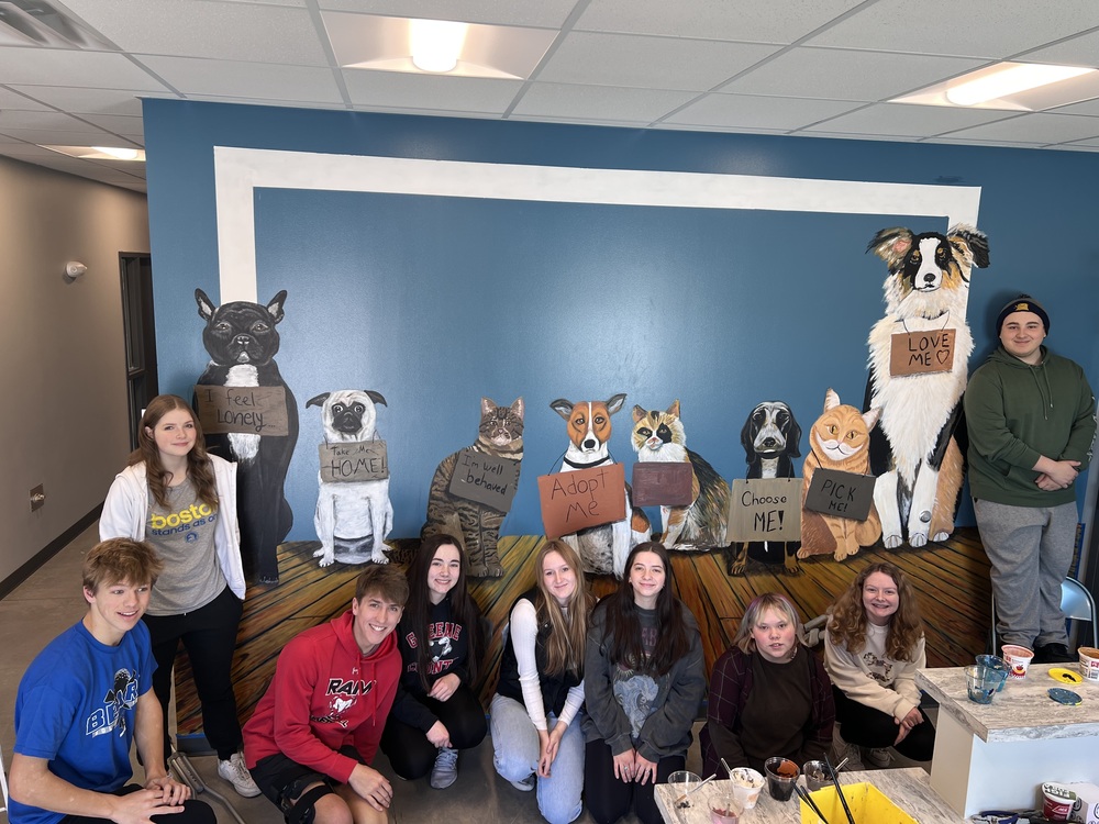 GCHS Painting Class Commissioned