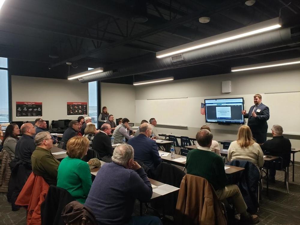 State Legislators, IASB Reps, and Community Leaders Visit the Greene County Career Academy