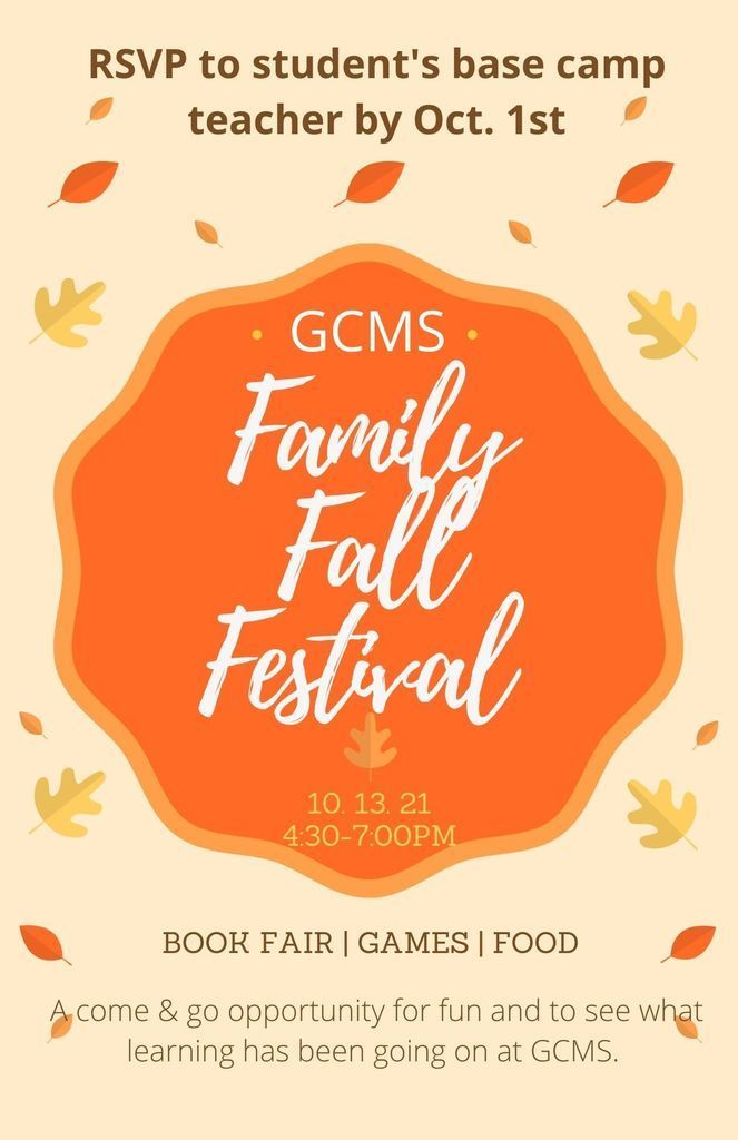 Family Fall Festival @ GCMS