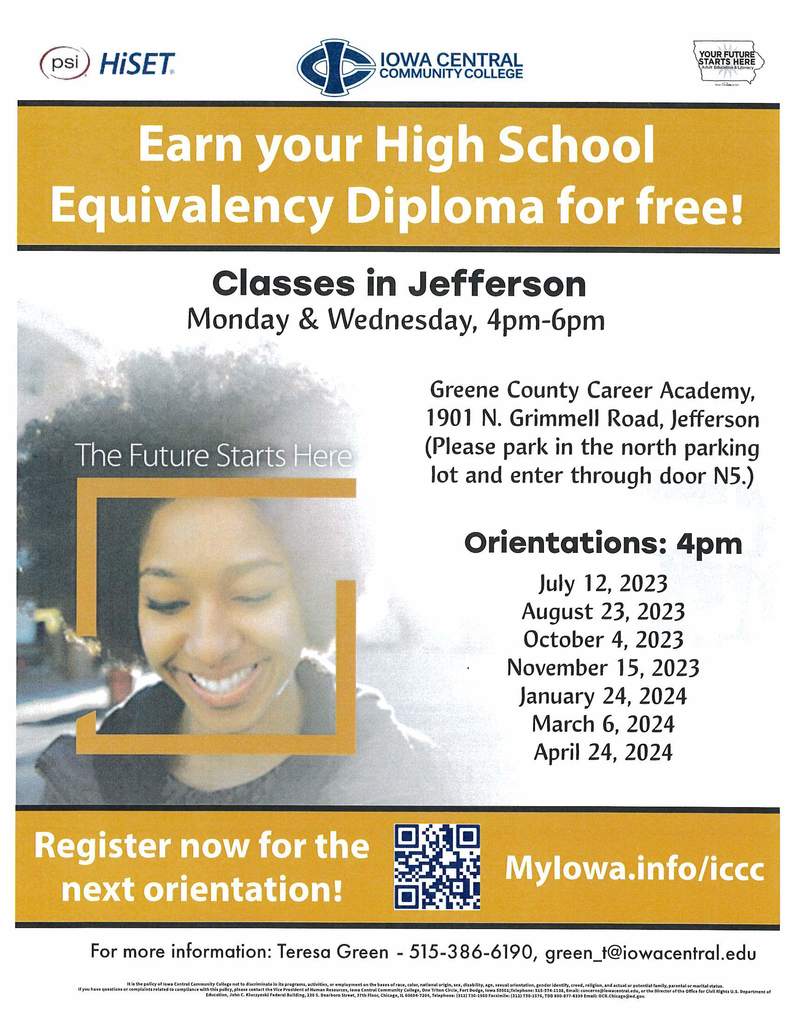 High School Equivalency Diploma